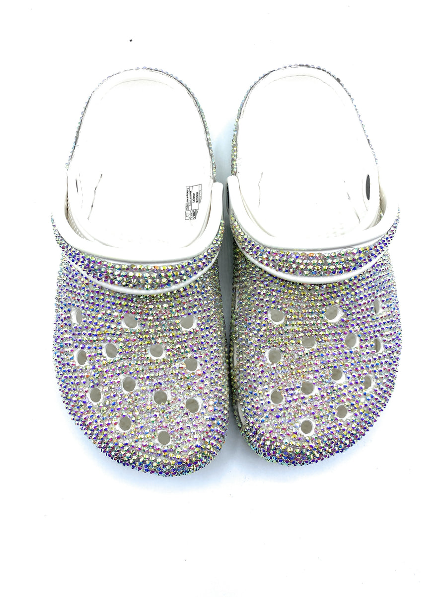 Bling Black Rhinestone Clogs Adult – PinkIce Novelty