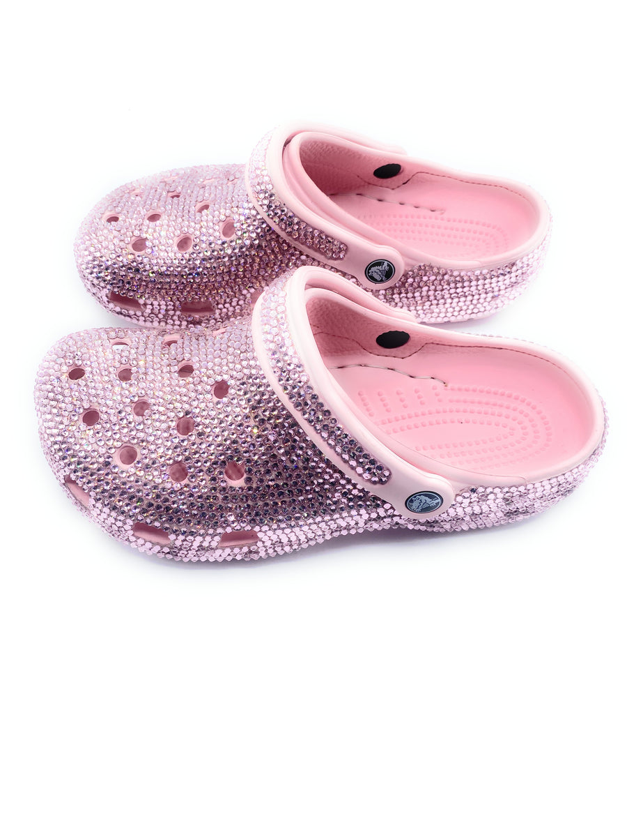 Bling Black Rhinestone Clogs Adult – PinkIce Novelty