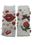 Delta Sigma Theta Junk Socks (Adult Shoe Size 7-8)