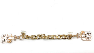 N5 Fashion Gold Chain Croc Charm