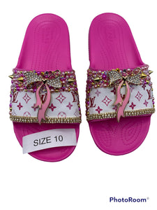 Bling Hot Pink Sandals