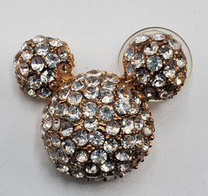 Rhinestone Studded Mickey Croc Charm