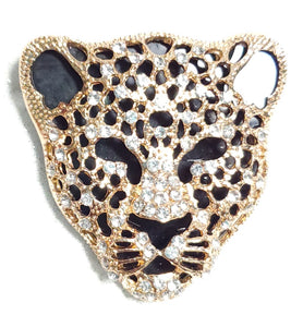 Gold Leopard Croc Charm