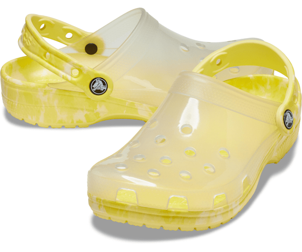 Clear crocs 2024