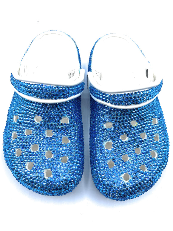 Designer custom crocs  Bedazzled shoes diy, Bedazzled shoes, Crocs